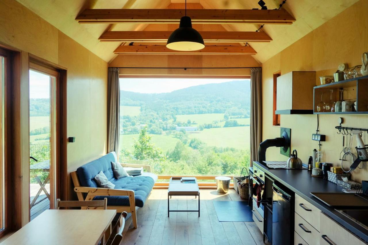 Tri Domky - Tiny Houses Depoltice Exterior photo